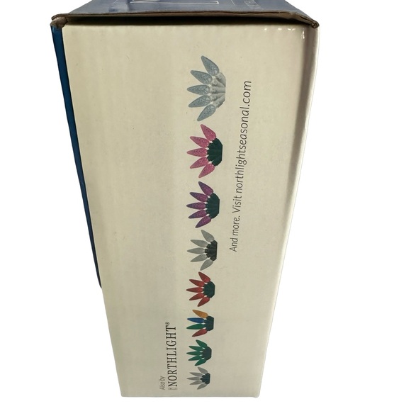 Northlight Set of 70 Warm White LED Christmas Lights Green Wire 4” Spacing NIB - Picture 4 of 7